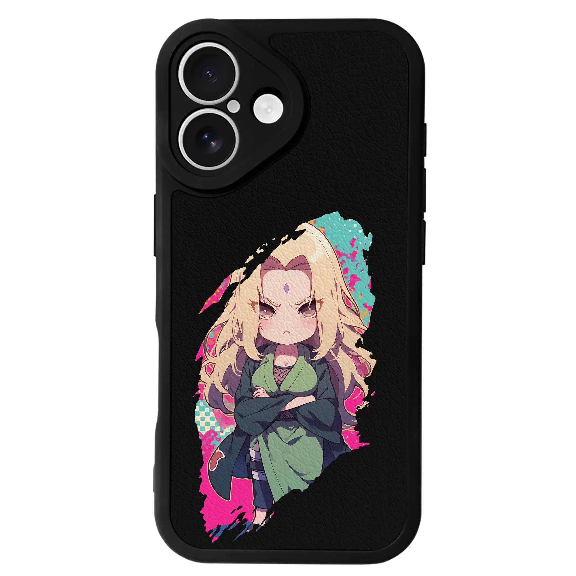 ナルト グッズ 綱手 - IPhone 16シリーズ対応 ・ シリコンスマホケース ・ レザー調 ・ 高精度フィット ・ 耐衝撃 ・ ワイヤレス充電対応 ・ 精密カット